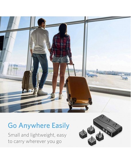 BESTEK Universal 100-220V to 110V Voltage Converter 250W